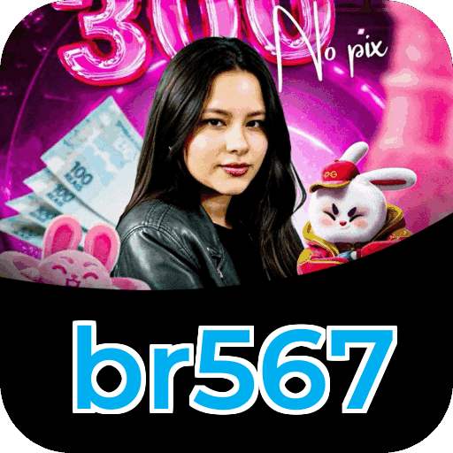Interface do aplicativo br567 mostrando jogos disponíveis no iOS e Android